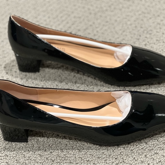 NIB ladies US 11.5 Wayderns black heels - Picture 8 of 8